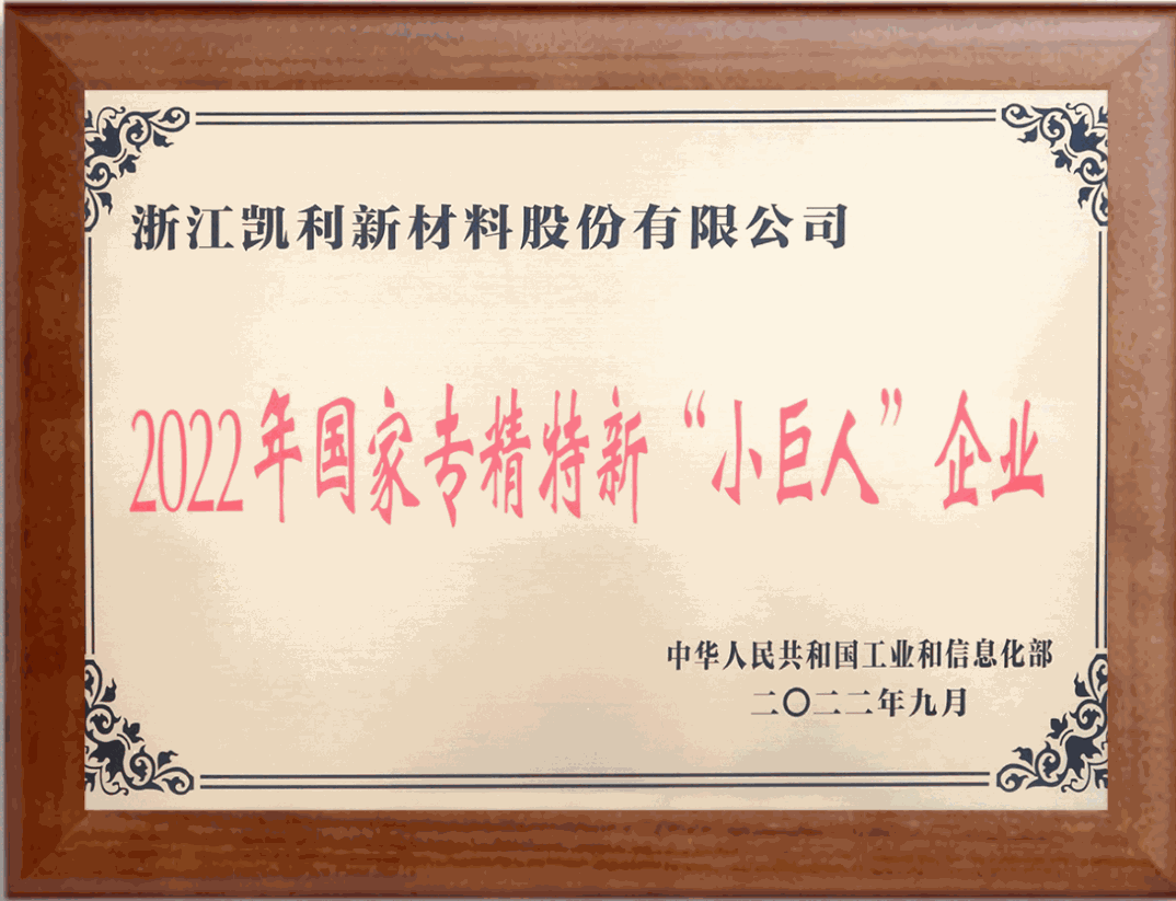 National Specialized & Sophisticated SME (Little Giant)
